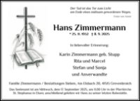 eine Anzeige